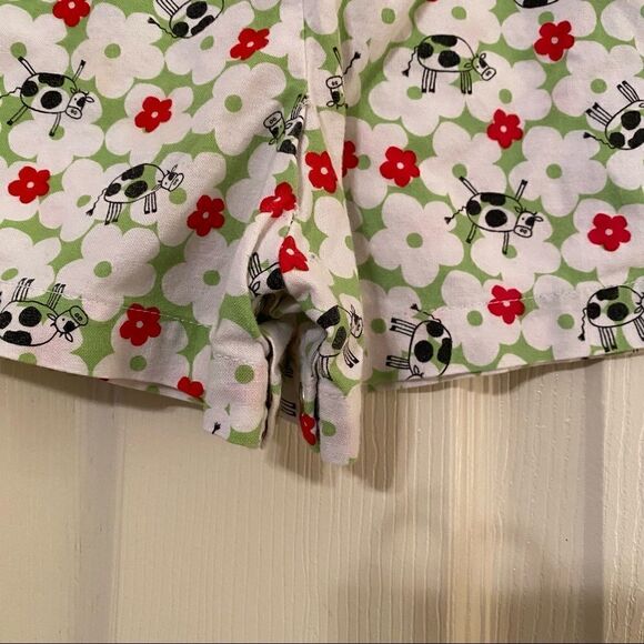 Coco bonbons Cow Moo Moo Shortalls - Picture 6 of 7